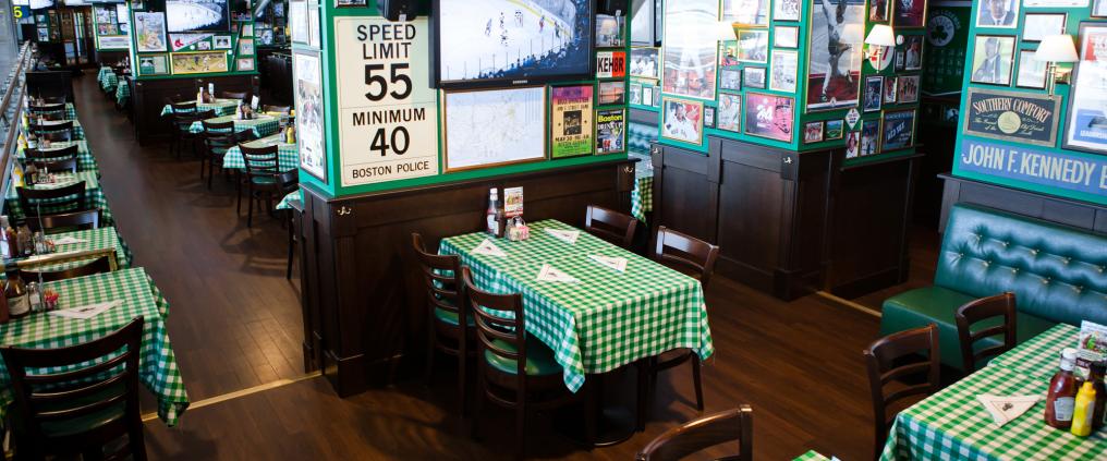 A spot bar at airport.