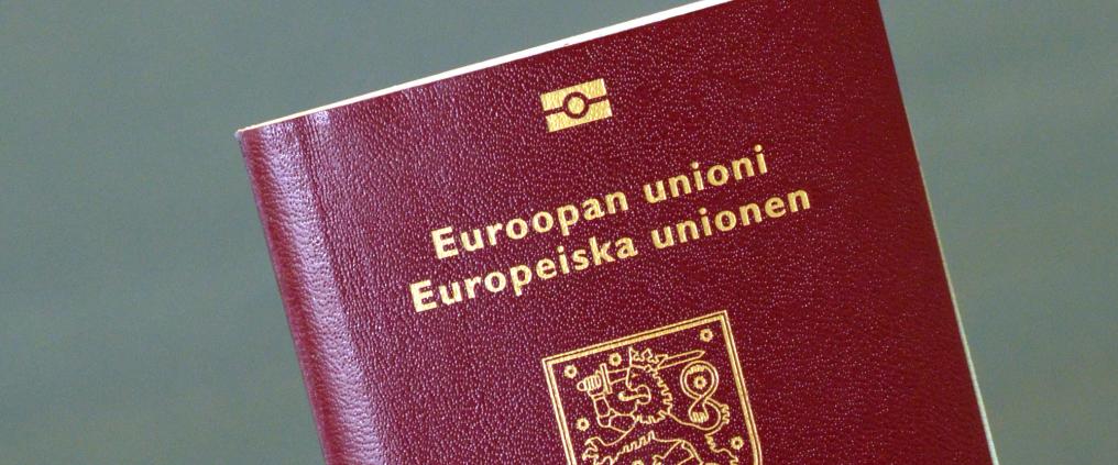 Suomalainen passi.