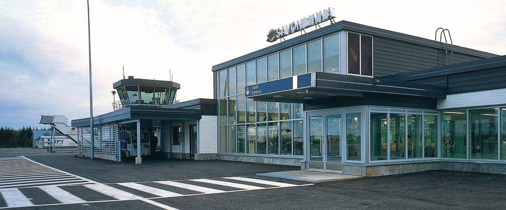 Savonlinna airport.
