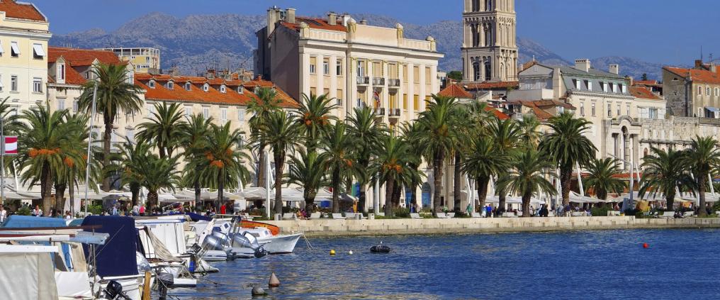 Marina of Split, Croatia