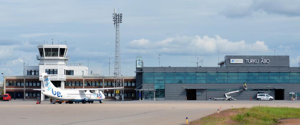 Turku airport.