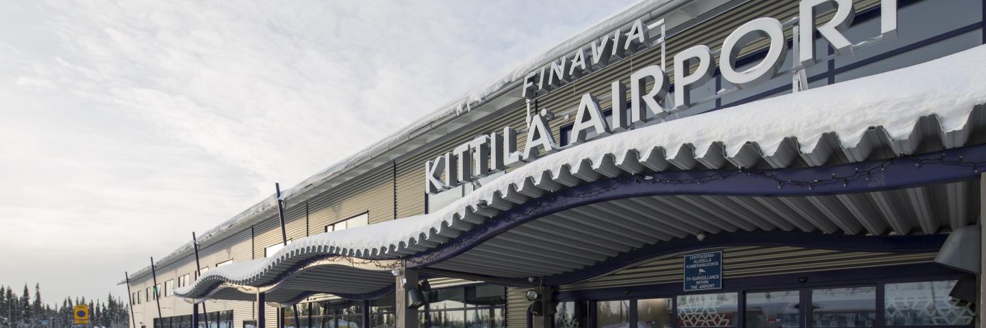Kittilä Airport front