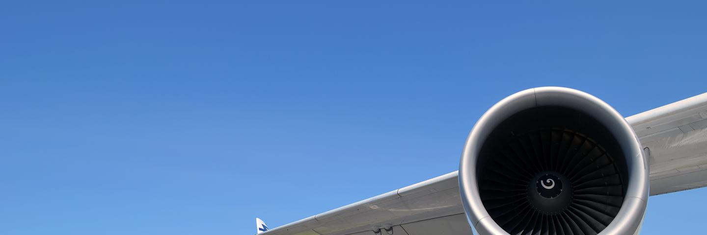 Helsinki-Vantaa airplane wing