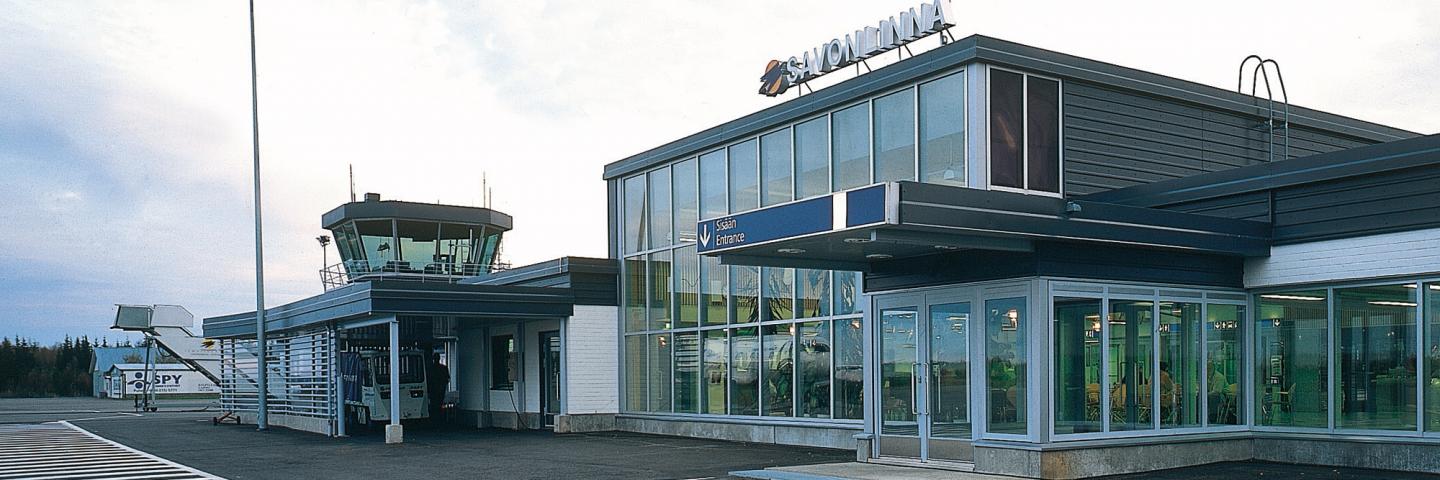 Savonlinnan lentokenttä.