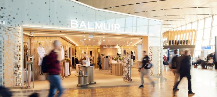 Balmuirin uusi liike Helsinki-Vantaan lentoasemalla