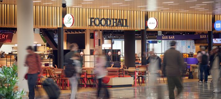 Food Hall at Helsinki Airport