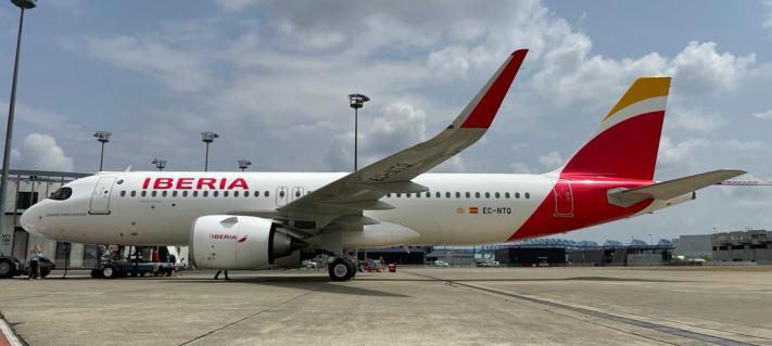 Kuva Iberia airlinesin koneesta