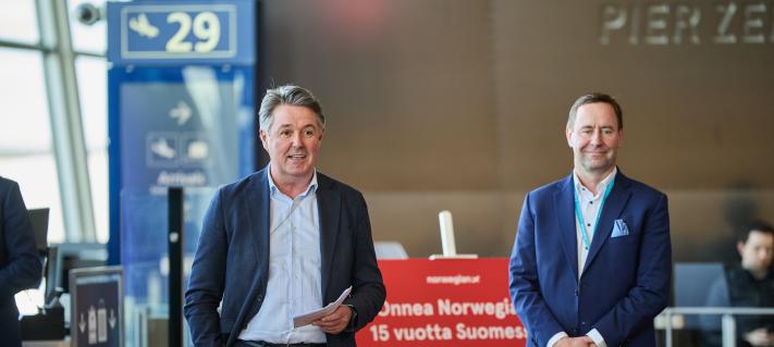 Norwegian 15 vuotta Suomessa
