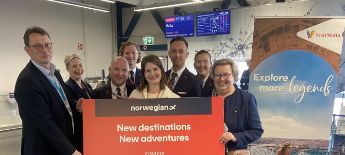 Norwegianin Maltan reittiavaus