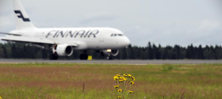 Arkistokuva: Finnairin lentokone 