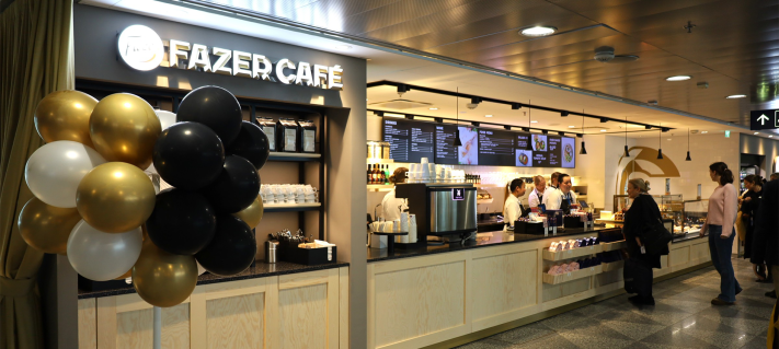 Fazer Cafe avautui Helsinki-Vantaalle